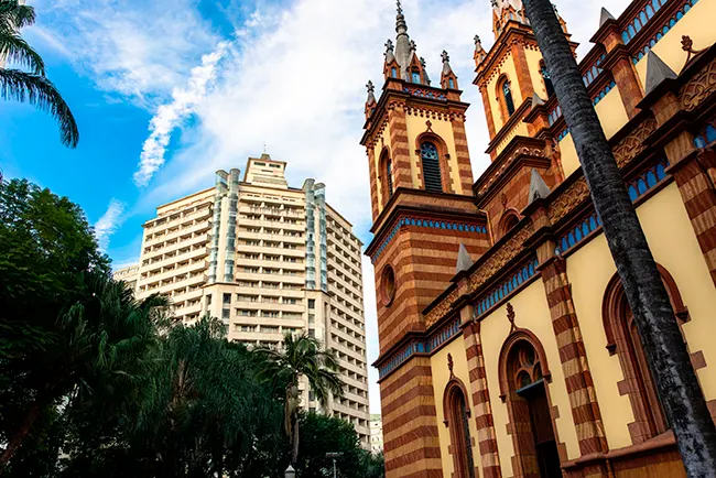 Edifício Acaiaca, em estilo Art Déco, no centro de Belo Horizonte