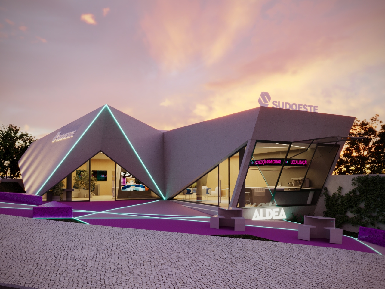 Loja conceito Construtora Sudoeste