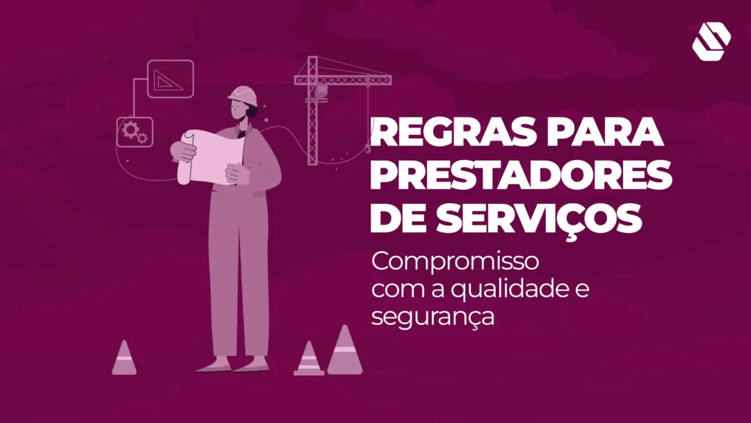 Regras para prestadores de serviços