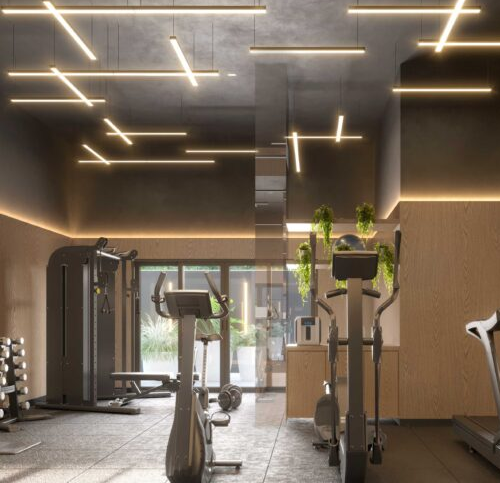 Perspectiva artística da academia do Metallo. 