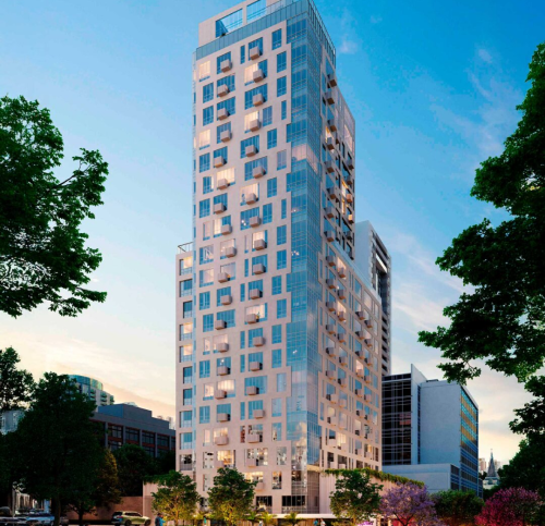 Fachada moderna e elegante do ALDEA Pernambuco.