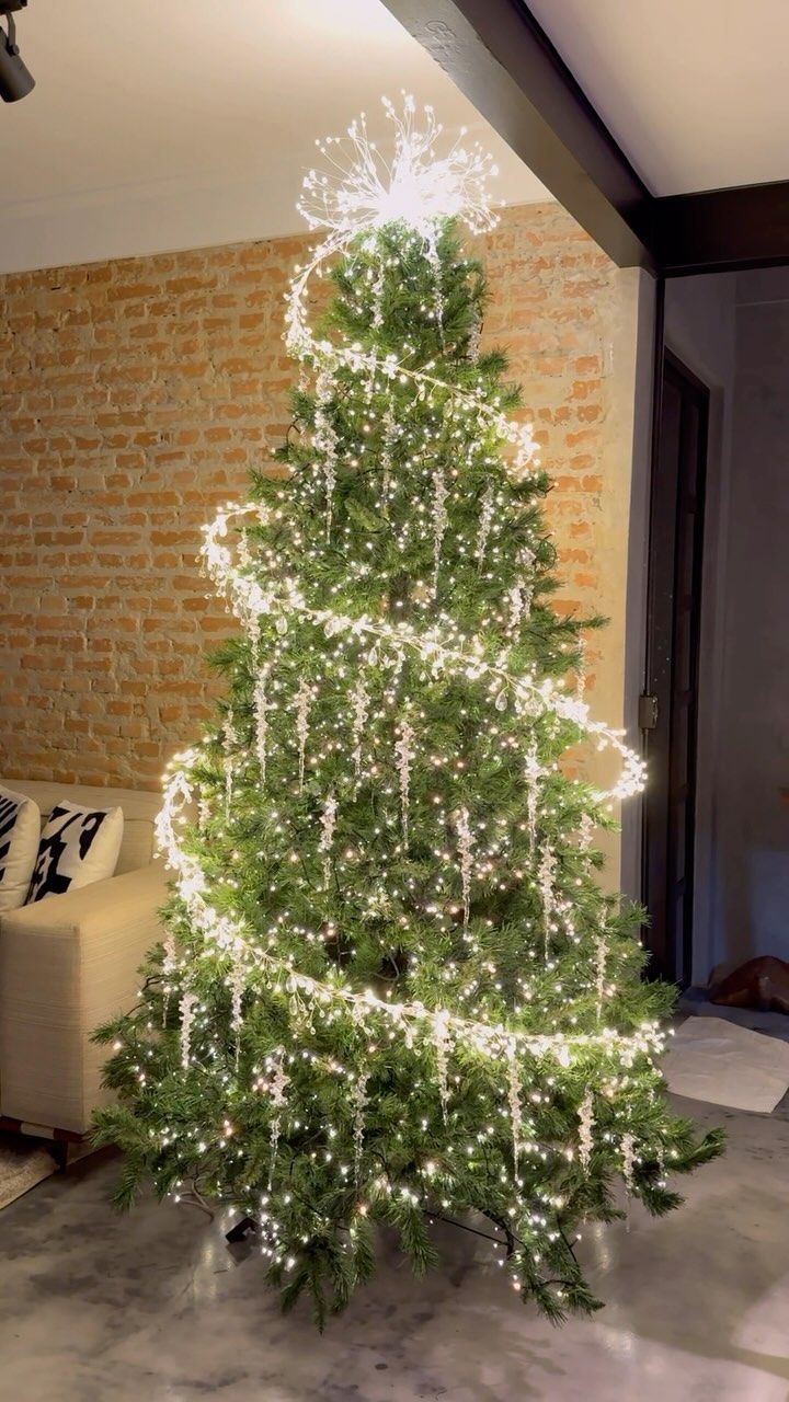 Luzes para árvore de Natal.