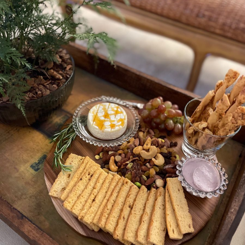 Pães e bases para tábua de frios