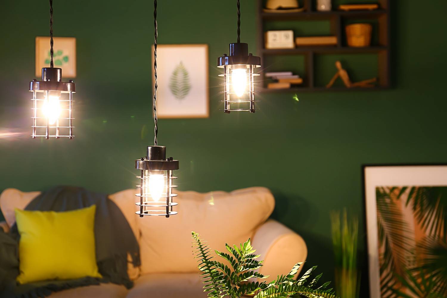 Iluminação da sala: diferentes luzes, diferentes ambientes
