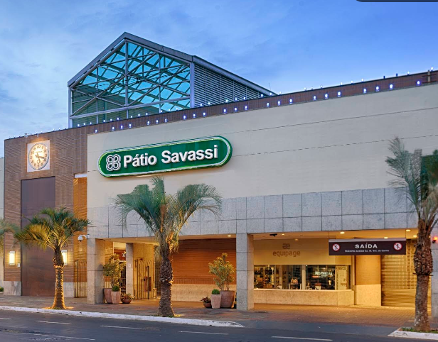 Fachada do shopping Pátio Savassi